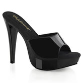 5 Inch Heel COCKTAIL-501 Black Patent